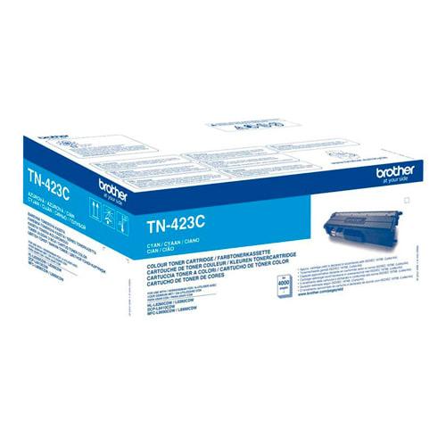 Toner cyan Brother TN423C - 4000 pages - Compatible avec DCP-L 8410, HL-L 8260, MFC-L 8690 et plus_0