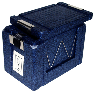 Caisse isotherme légère, antichoc et solide de couleur bleue - Tarabox_0