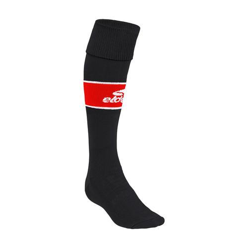 CHAUSSETTES FANION - ELDERA - NOIR/ROUGE