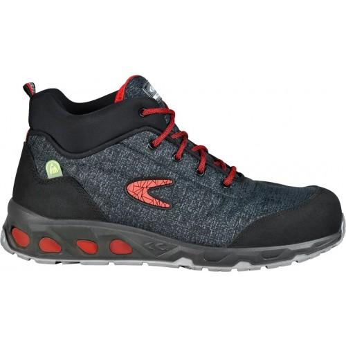 CHAUSSURES HAUTES DE SÉCURITÉ THUNDER ESD S3 SRC - GRIS ET ROUGE - TAILLE 40 COFRA