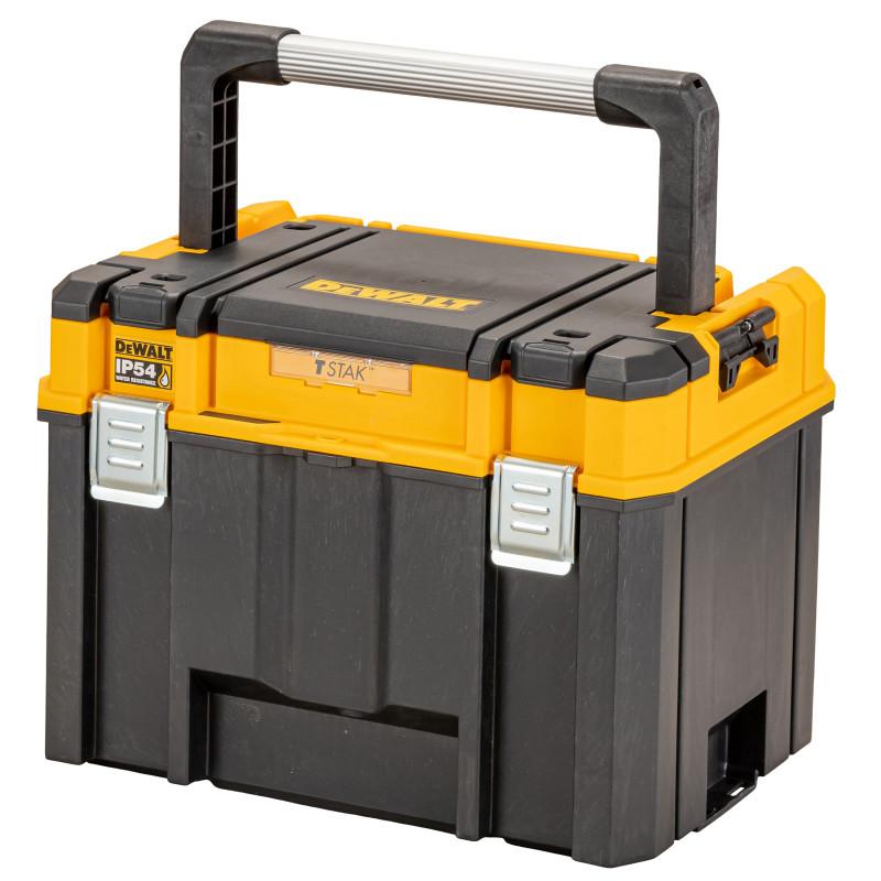 Coffret TSTAK IP54 Grande Contenance Avec Organiseur Supérieur et Longue Poignée - Dewalt | DWST83343-1_0