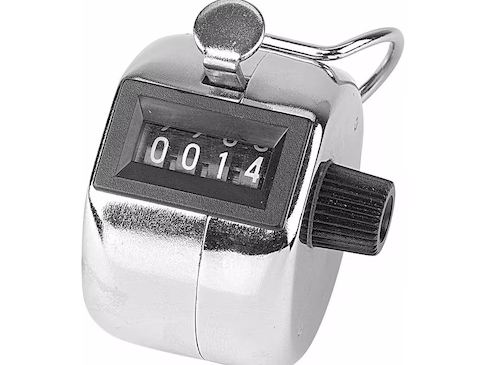 Compteur mécanique à main en métal - Pack de 2, idéal pour le sport et les loisirs - 18.96 infactory_0