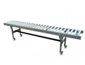 Convoyeur à rouleaux libres PVC GRC50 droit - acier galvanisé - largeur 400 à 600 mm - livraison en 48h_0