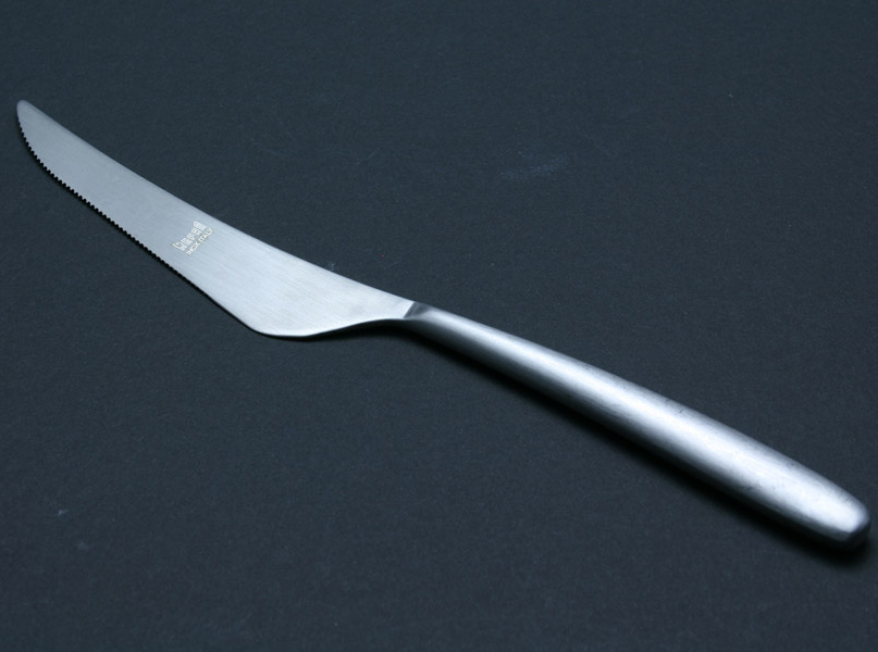 COUTEAU À DESSERT EN INOX 18/10 - LOT DE 6 - MEPRA - AVANGARDE BROSSÉ ICE