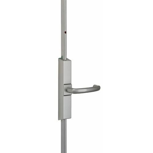 CRÉMONE POMPIER À POIGNÉE ROTATIVE - COUPE-FEU - ST 742 ALUMINIUM VACHETTE