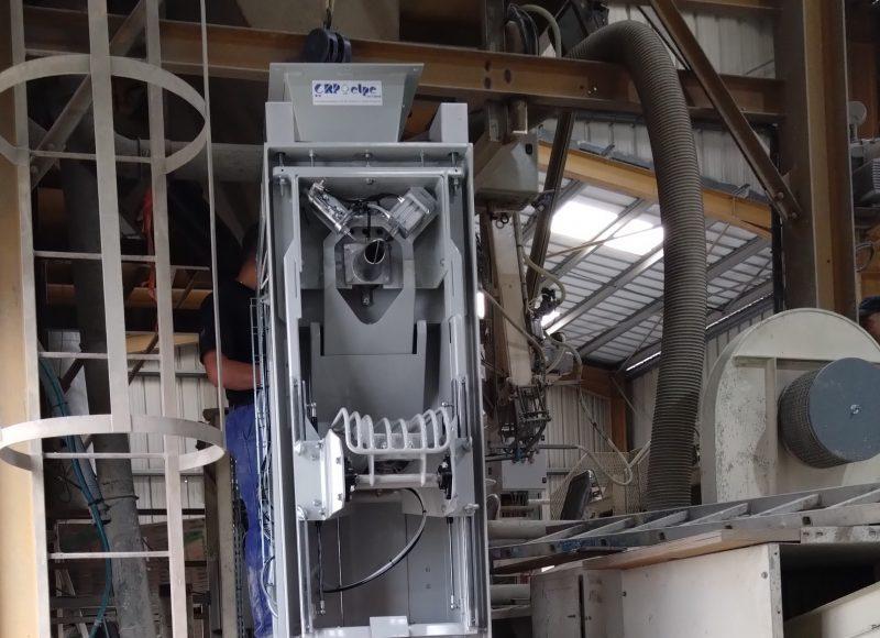 Ensacheuse ciment Flo 10 - sacs à valve de 25kg avec barrières de sécurité et interface tactile_0