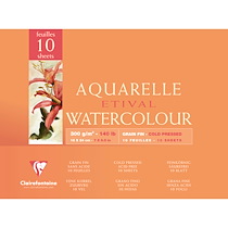 ETIVAL BLOC COLLÉ 4 CÔTÉS 10F 18X24CM 300G GRAIN FIN - LOT DE 4