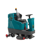 Eureka - E83 - Autolaveuse autoportée avec 2 brosses ou 2 portes PADS - Largeur de nettoyage 830 mm - Autonomie 4h_0