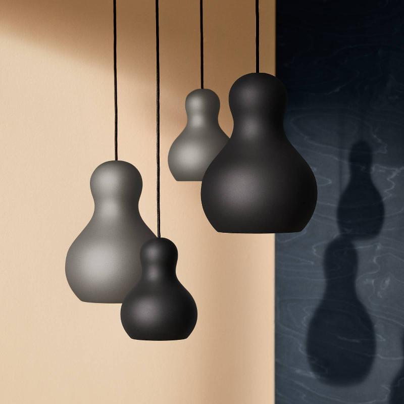 FRITZ HANSEN CALABASH P1 SUSPENSION NOIR MAT