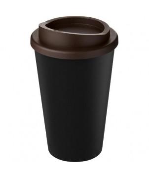 GOBELET RECYCLÉ ISOLANT DE 350ML AMERICANO ECO - MARRON - MUGS PUBLICITAIRES PERSONNALISÉS