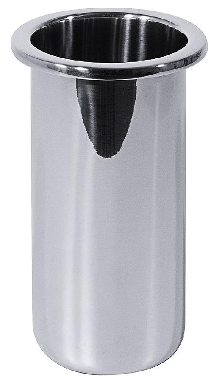 GODET À COUVERTS, ACIER INOXYDABLE18/10, HAUTEUR 15 CM
