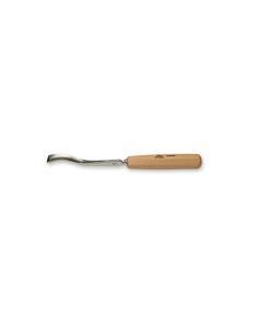 GOUGE DEMI-CREUSE CONTRE-COUDÉE - LARGEUR 6MM - PROFIL 8