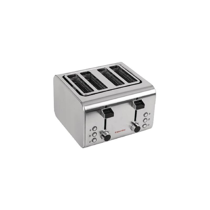 Grille-pain inox 4 feintes 1600 W, 220 V - MONO_0