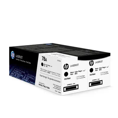 HP 78A pack de 2 toners LaserJet noir authentiques_0