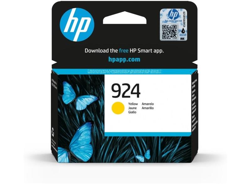HP 924 - Cartouche d'encre jaune authentique - 0199764687357_0