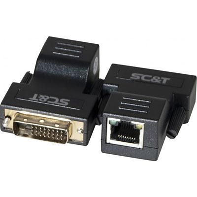KIT PROLONGATEUR DVI SUR RJ45 UTP - 70M