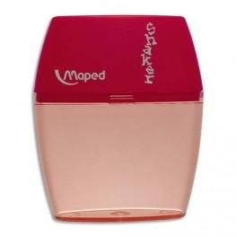 MAPED TAILLE CRAYONS SHAKER 2 TROUS - COLORIS VIOLET, ROUGE, BLEU