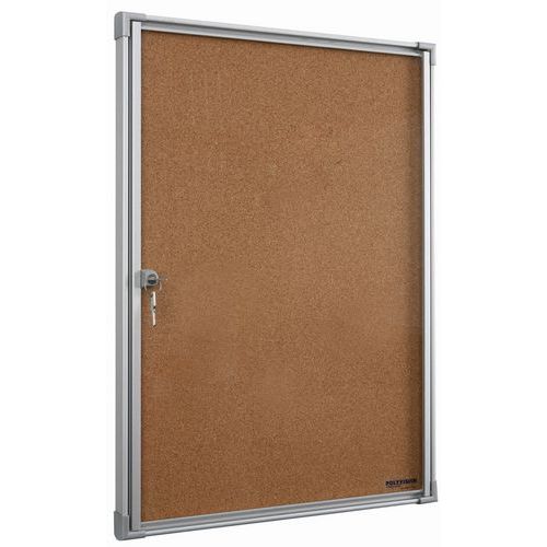 MINI VITRINE D'AFFICHAGE EXTRA PLATE 4F A4 FOND LIEGE DESI GN