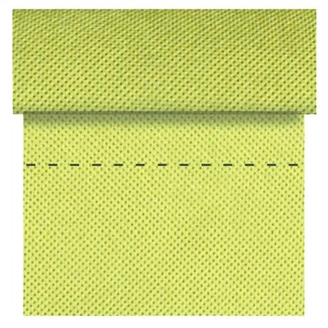 NAPPE SPUNBOND NON-TISSÉ TÊTE À TÊTE PRÉ-DÉCOUPÉE 120CM 0.40X48 M PP LIME (VENDU PAR 6)