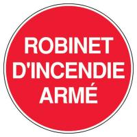 PANNEAU ROBINET D'INCENDIE ARMÉ