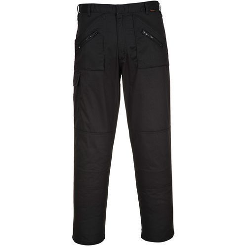 PANTALON DE TRAVAIL ACTION JAMBE COURTE S887 NOIR 56 - PORTWEST