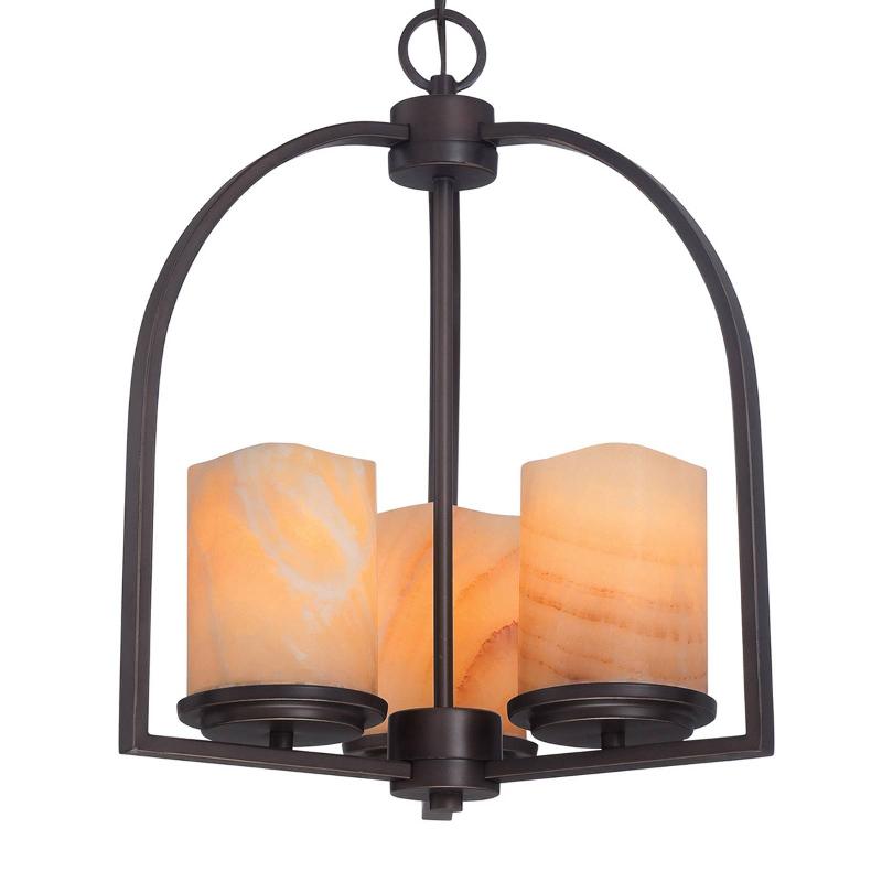 QUOIZEL SUSPENSION ALDORA À TROIS LAMPES