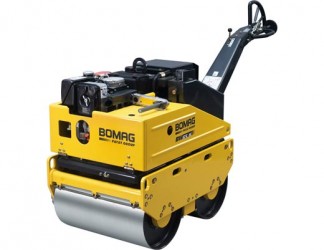 Rouleau compresseur duplex à guidage manuel - BOMAG BW 65H - démarrage manuel et électrique, double vibration_0