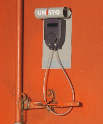 Scellé électronique de sécurité Unisto Crypta 2K - permanent, réutilisable, pour remorques et citernes_0