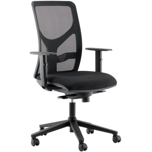 SIÈGE DE BUREAU MICA NOIR - QUADRIFOGLIO