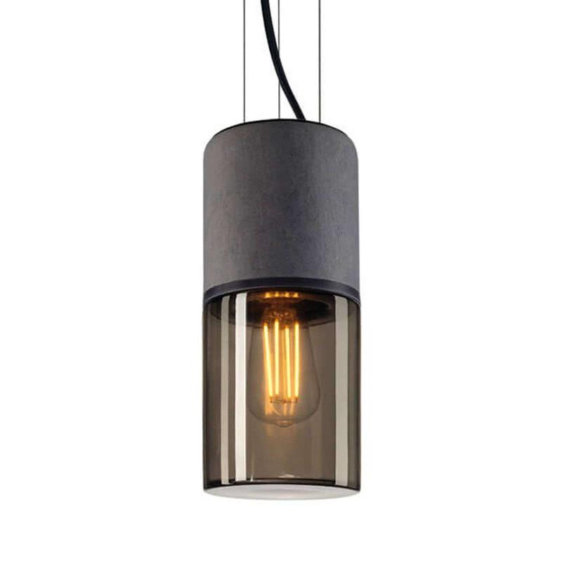 SLV LISENNE SUSPENSION AVEC VERRE FUMÉ