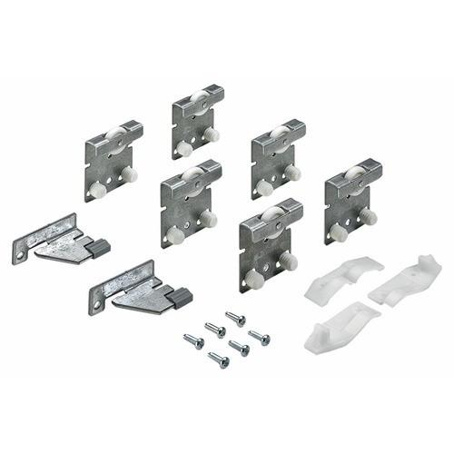 SYSTÈME PORTE COULISSANTE TOPLINE 27-VANTAIL 25 KG-3 PORTES HETTICH