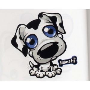 T-shirt enfant avec motif chien - col rond - marque BC - disponible en plusieurs couleurs et tailles_0