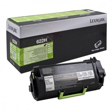 TONER  LEXMARK 622H NOIRE
