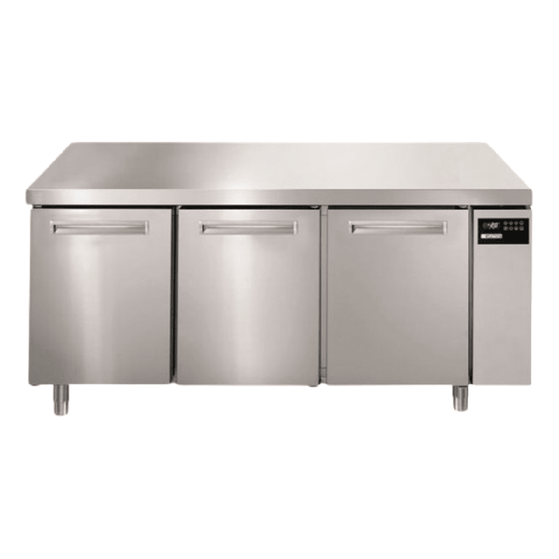 Tour 3 portes froid positif 60x40cm sans groupe et sans dessus Afinox SPR803TNS/R/1_0