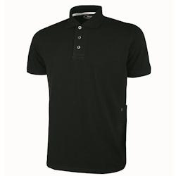 U-Power - Polo manches courtes Slim noir GAP Noir Taille L - L 8033546381793_0