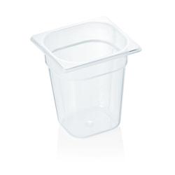 Bac GN 84 en  Polypropylène 2,8 L H 200 mm Was Germany - blanc plastique 8416 200_0