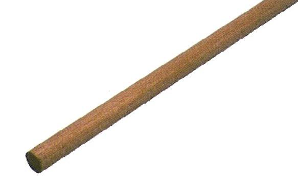 Baguette ronde en hêtre - 1 m - diamètre 12 mm_0
