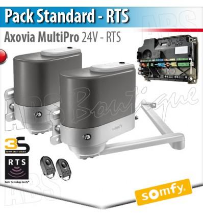 1216496 - Motorisation de portail battant Somfy Axovia Multipro - Pack standard RTS avec armoire CBX 3S et télécommandes_0