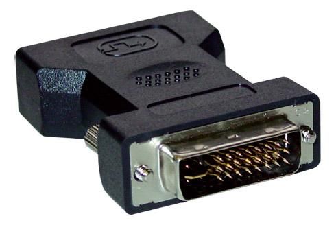 ADAPTATEUR DVI-I MÂLE / S-VGA HD15 FEMELLE -