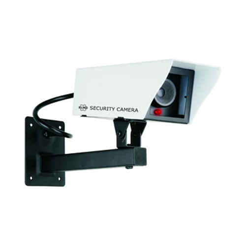 Caméra de vidéosurveillance factice ELRO CS11D - métal, voyant lumineux, pour installation extérieure_0