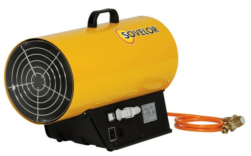 Chauffage gaz mobile BLP33 E allumage automatique - SOVELOR-DANTHERM - BLP33E_0