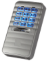Clavier radio 868Mhz - Boîtier polycarbonate antichoc IP57 - 4 fonctions distinctes - 1000 codes - Référence SSB-508_0