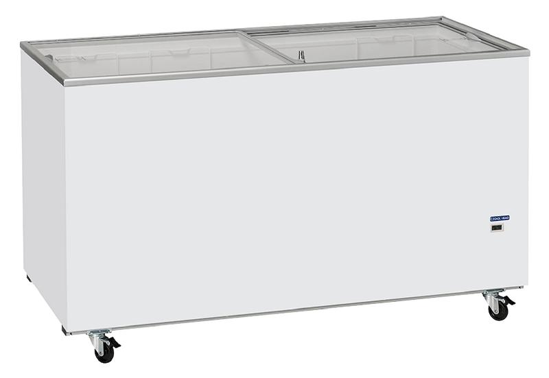 Congélateur coffre blanc 2 vitres coulissantes 500l - CFG 508 - CH_0