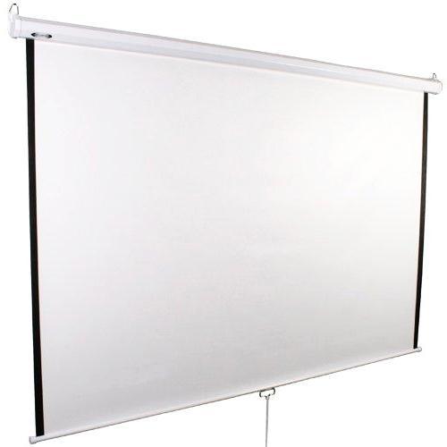 ÉCRAN DE PROJECTION VIDÉOPROJECTEUR CINÉMA ENROULABLE 113 POUCES 203 X 203 CM 0601004_0