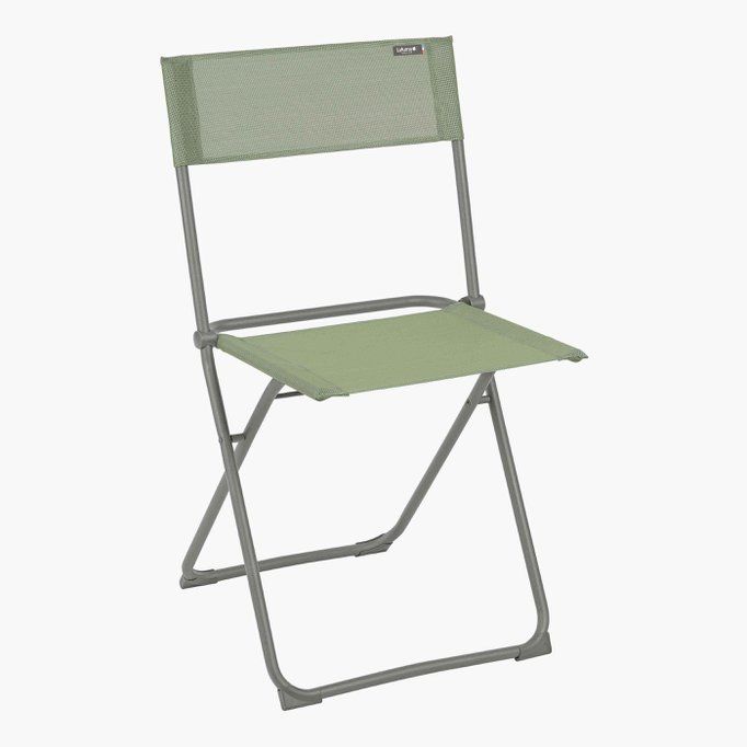 Chaise pliante LFM2600_8557 - Lafuma - en tube acier laqué avec toile Batyline® Iso Moss - compacte et résistante_0