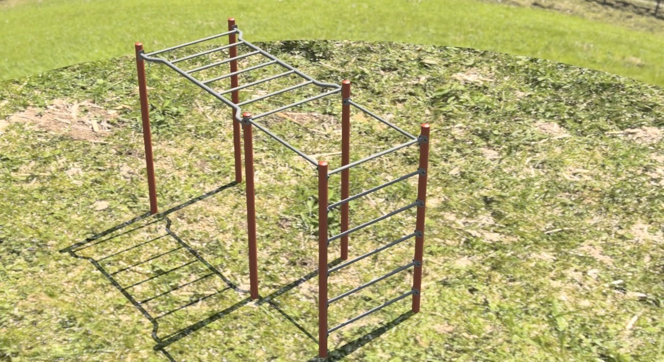 Module de street workout - Référence SCSWOR_0