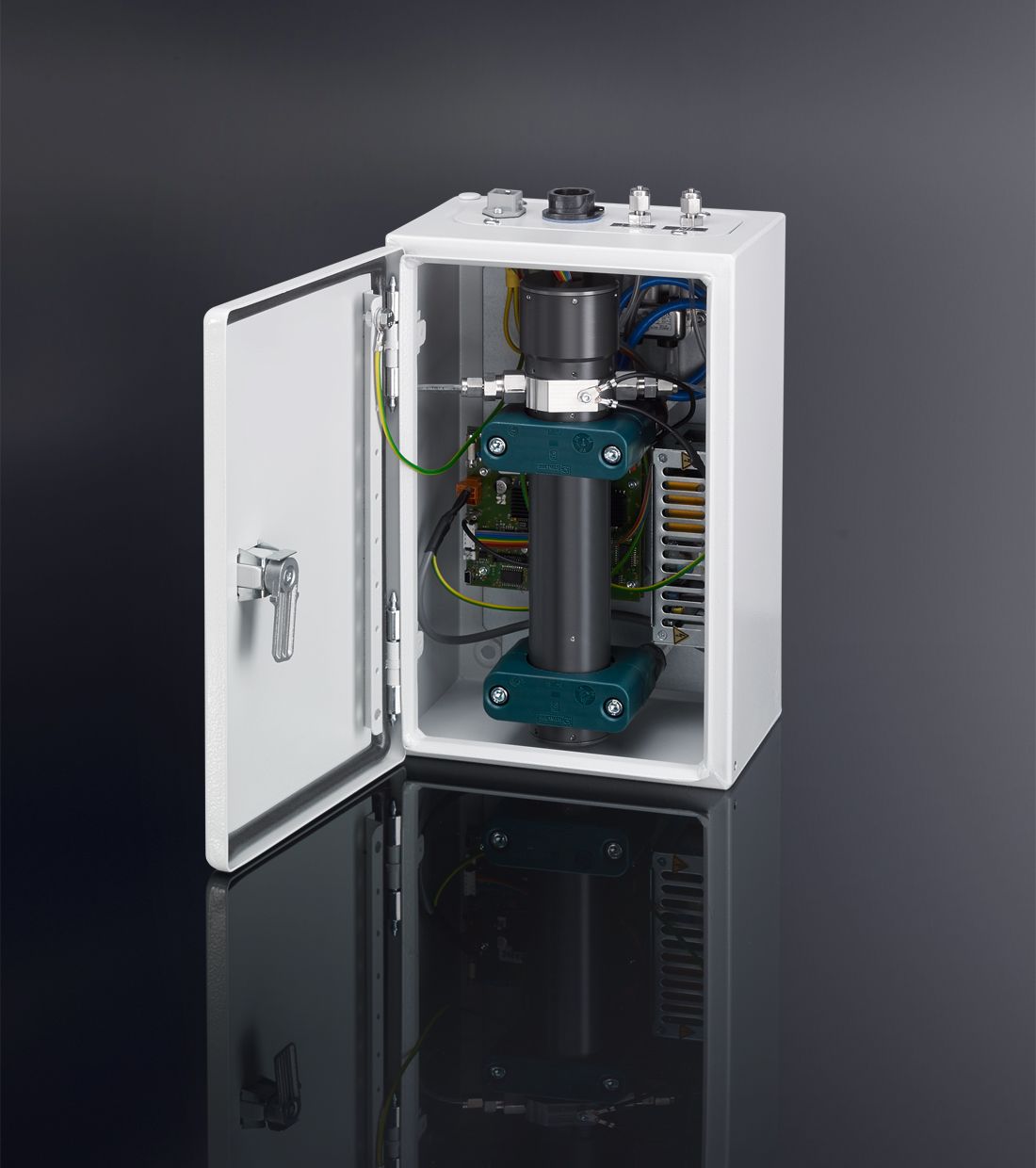 Compteur de particules en ligne - PAMAS 4132 pour huile, eau ou carburant - Système de comptage pour bancs d'essai et analyse des filtres_0