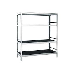 Virtus group Rayonnage En Acier Inox Avec 4 Étagères, 1700X500X1800 mm - Virtus - SL1850170 - 0698142923662_0