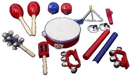 SET MUSICAL 11 INSTRUMENTS