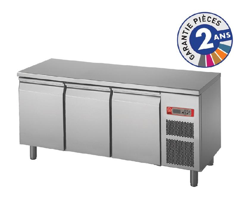 Soubassement réfrigéré positif - 220 L - gamme 650 - Baron BR16SP02 - inox AISI 304 avec groupe intégré_0